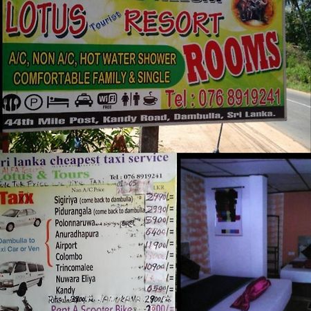 Lotus Inn Tourist Resort Dambulla Bagian luar foto